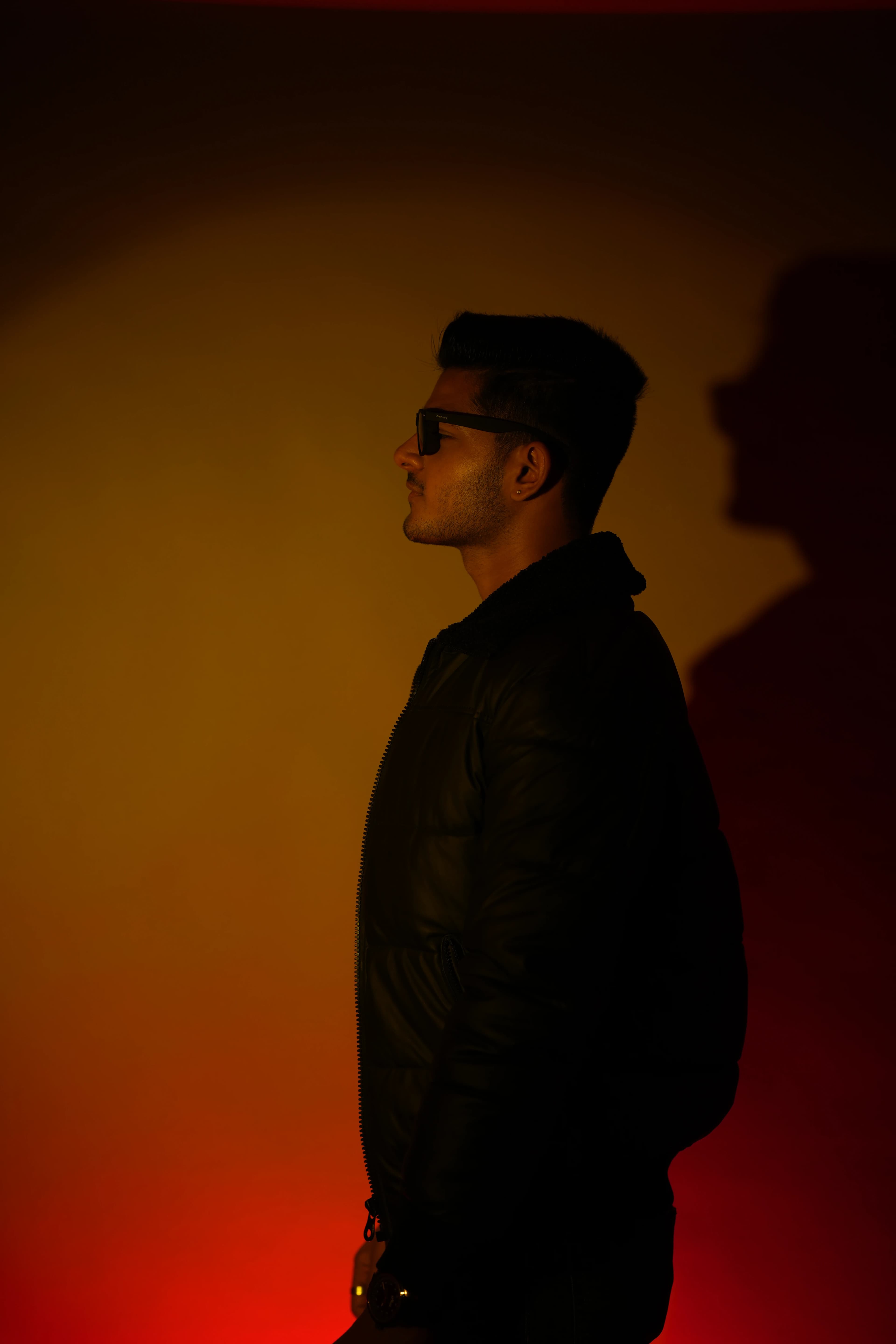 JKAYY backstage before a performance